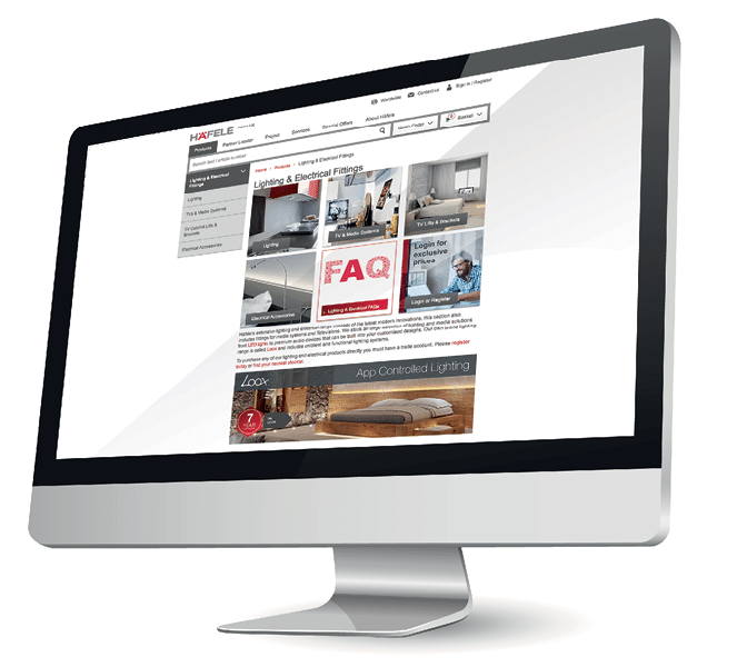 Computer display isolated on white  Vector eps10